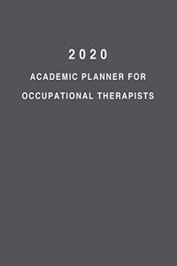 2020 Academic Planner For Occupational Therapists