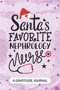 Santa's Favorite Nephrology Nurse - A Gratitude Journal