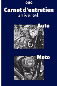 Carnet d'entretien universel Auto Moto