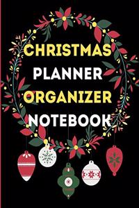 Christmas planner organizer notebook