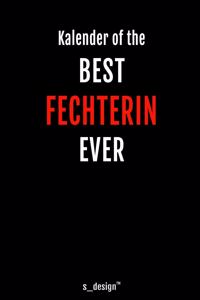 Kalender für Fechter / Fechterin