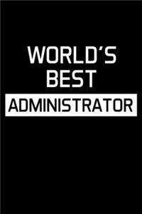 World's Best Administrator