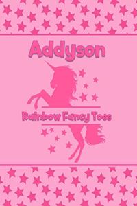 Addyson Rainbow Fancy Toes