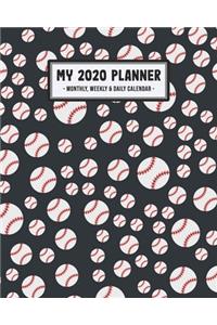 My 2020 Calendar Planner