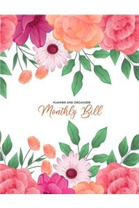 Monthly Bill Planner and Organizer