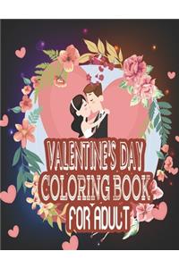 Valentine Day Coloring Book for Adult