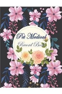 Pet Medical Record Book