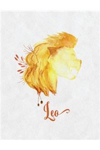 Leo Zodiac Creative Notebook Journal