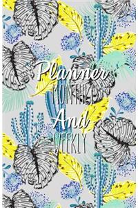 Planner monthly and weekly
