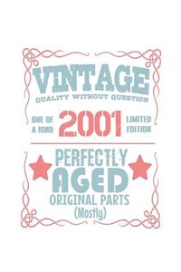 Vintage Quality Without Question One of a Kind 2001 Limited Edition Perfectly Aged Original Parts Mostly