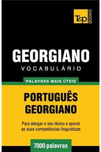 Vocabulário Português-Georgiano - 7000 palavras mais úteis