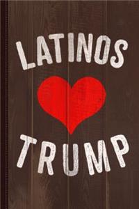 Latinas Love Trump Journal Notebook
