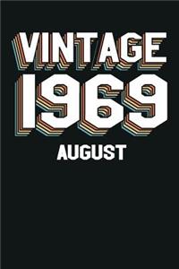 Vintage 1969 August