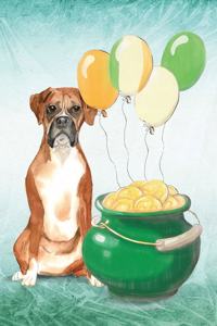 Boxer: Notebook - Happy St Patrick's Day from Awesome Dogs