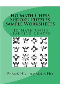 Ho Math Chess Sudoku Puzzles Sample Worksheets BW version