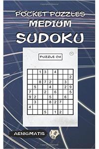 Pocket Puzzles - Medium Sudoku (large print)