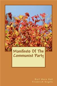 Manifesto Of The Communist Party