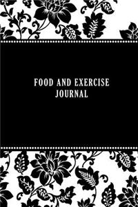 Food and Exercise Journal: Meal and Exercise Tracker and 120 Pages (Design)