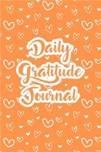 Gratitude Journal Scribbly Hearts Pattern 9