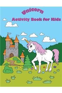 Unicorn Activity Book For Kids