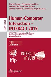 Human-Computer Interaction - Interact 2019