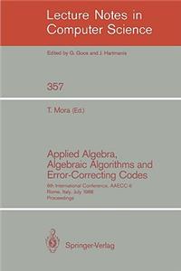 Applied Algebra, Algebraic Algorithms and Error-Correcting Codes