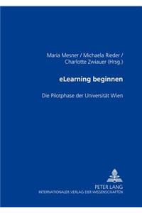 Elearning Beginnen