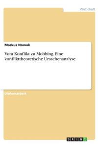 Vom Konflikt zu Mobbing. Eine konflikttheoretische Ursachenanalyse