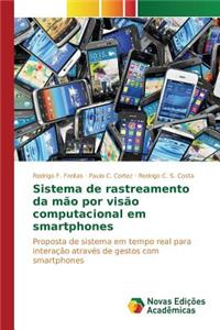Sistema de rastreamento da mão por visão computacional em smartphones