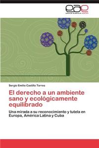 El Derecho a Un Ambiente Sano y Ecologicamente Equilibrado