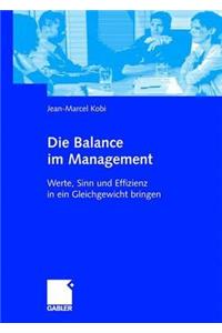 Die Balance im Management