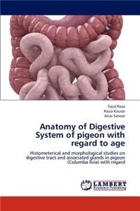 Anatomy of Digestive System of pigeon with regard to age