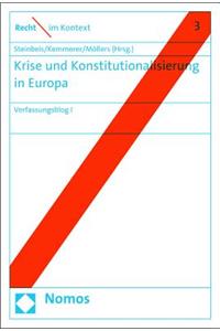 Krise Und Konstitutionalisierung in Europa