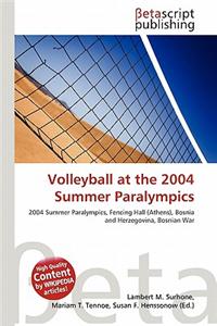Volleyball at the 2004 Summer Paralympics