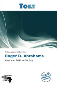Roger D. Abrahams
