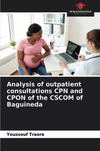 Analysis of outpatient consultations CPN and CPON of the CSCOM of Baguineda