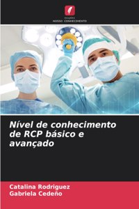 Nível de conhecimento de RCP básico e avançado