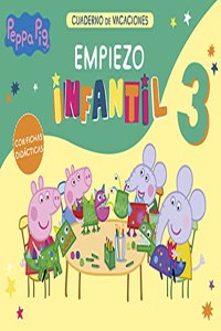 Peppa Pig. Cuaderno de vacaciones - Empiezo Infantil (3 anos): Con fichas didacticas