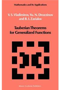 Tauberian Theorems for Generalized Functions