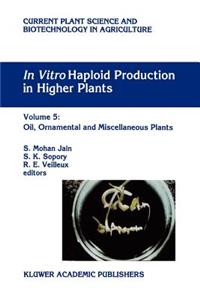 In Vitro Haploid Production in Higher Plants