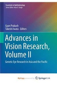 Advances in Vision Research, Volume II