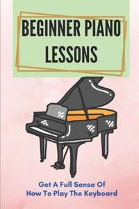 Beginner Piano Lessons