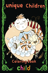 Unique Children Coloring Book child