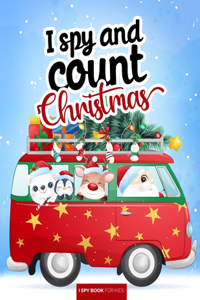 I spy and count - Christmas - I spy book for kids