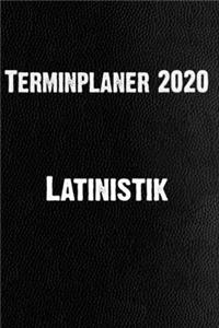 Terminplaner 2020 Latinistik
