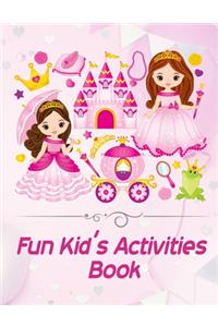 Fun kid's Activities Book