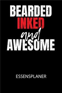 Bearded inked and awesome - Essensplaner