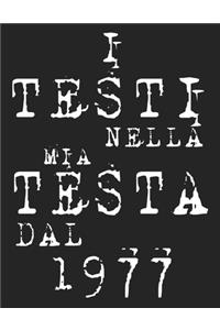 l Testi Nella Mia Testa Dal 1977