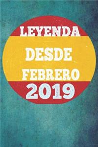 Leyenda Desde Febrero 2019