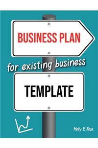 Business Plan For Existing Business Template